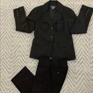 Ann Taylor Suit Jacket + The Limited Capri Pants